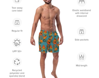 Flotador de oso tritón © - Beary Nice and Naughty - Bañador reciclado