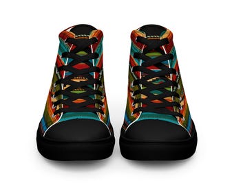 Mesa ©  Men’s high top canvas shoes by Jasper A. Kingsley