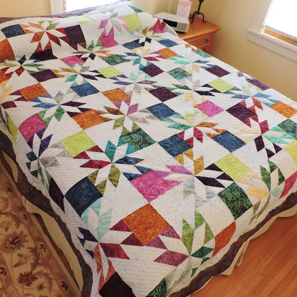 Hunter's Star Queen Size Quilt