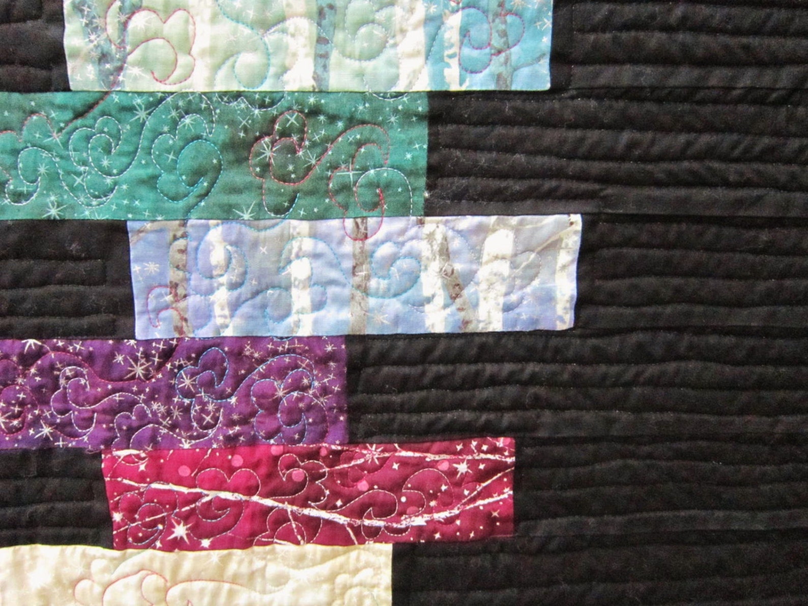 Stacked Rectangles Quilt Etsy