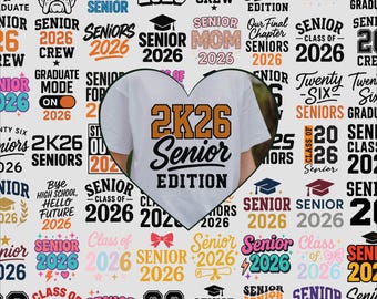 2026年度卒業生向けSVG/PNGバンドル、卒業デザイン（デジタルダウンロード）