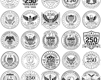 Usa 250th Anniversary Svg, Patriotic America Cutting File, Independence 250 Years Design, 4th of July Shirt Svg, American Pride Svg, USA Png