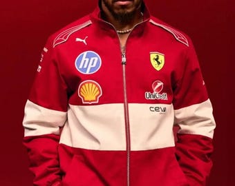 Ferrari F1 Racing Jacket: Lewis Hamilton, Polyester Softshell
