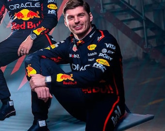 F1 Red Bull Max Verstappen Kart Racing Suit, CIK/FIA Level 2