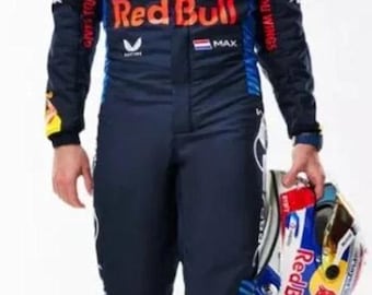 Red Bull Max Racing Suit - CIK/FIA Level 2 Suit - 2024 Red Bull Max Verstappen Racing Suit - F1 Team Suit - All Sizes