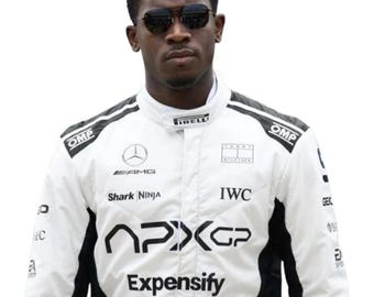 2025 Damson Idris APXGP Racing suit CIK/FIA Level 2 F1 Apxgp Racing Suit All Sizes Free Customization