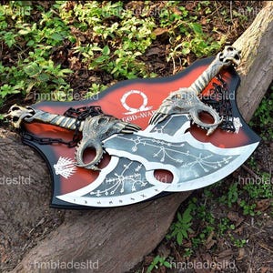 God of War Blades of Chaos Metal, God of War, God of War Blades of Chaos Sword Twin Blade, Kratos Metal Cosplay, Anniversary & Birthday Gift