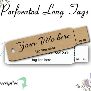 Custom Price Tags, Perforated Product Tags, Clothing Price Tags, Product Tags, Perforated Price Tags, Labels, Blank Tags