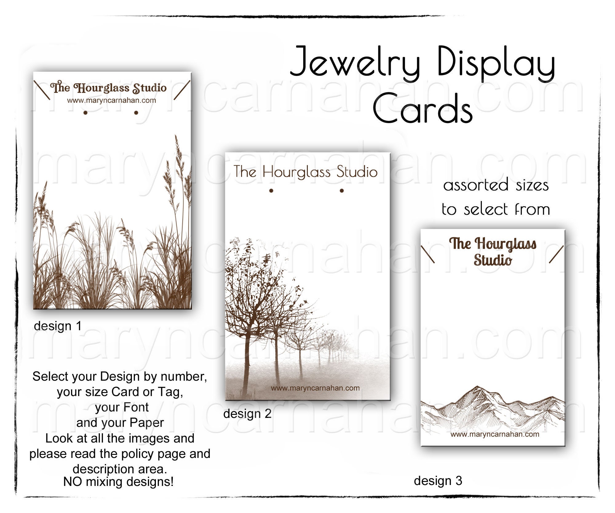 Jewelry Cards - Etsy