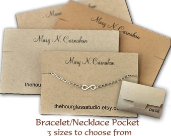 Bracelet Pouch Holder Jewelry Display Necklace Pocket