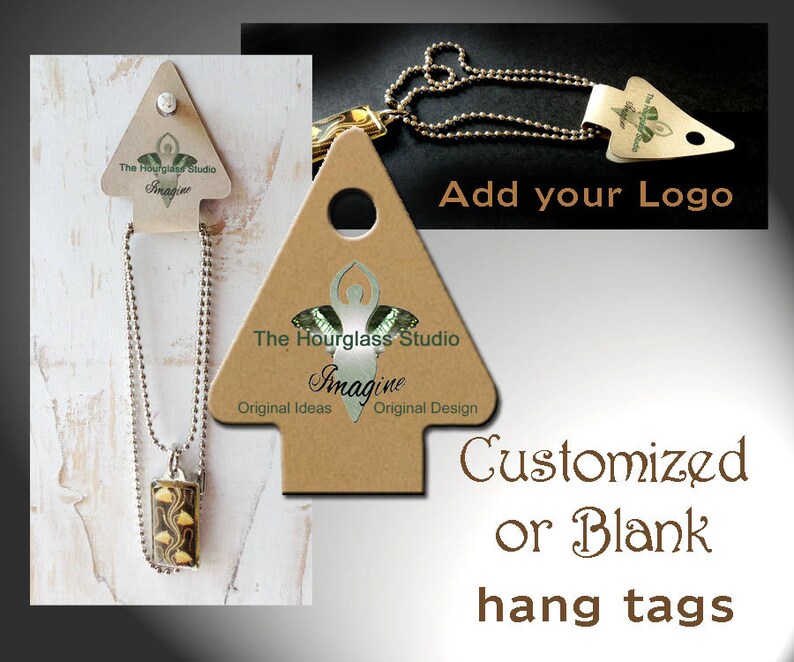 Jewelry Cards Foldable Hanging Necklace Cards 034 Jewelry Etsy