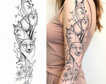 15 unieke tattoo-ideeën met fijne lijnen voor vrouwen - SVG