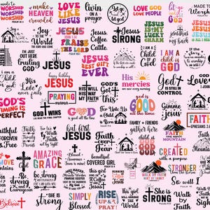 Christian SVG Mega Bundle: Religious Designs for Commercial Use