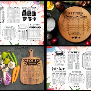 Kitchen Conversion Cutting Board Sublimation Design 4 PNG,Funny cutting board sublimation designs png,cutting board sublimation designs