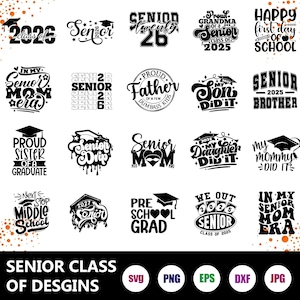 Senior 2026 Svg,Senior 2026 bundle,Senior 2026 Family Svg,Class of 2026 SVG,senior svg, senior shirt svg, high school shirt cut file, school