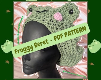 Froggy Beret (PDF Pattern)