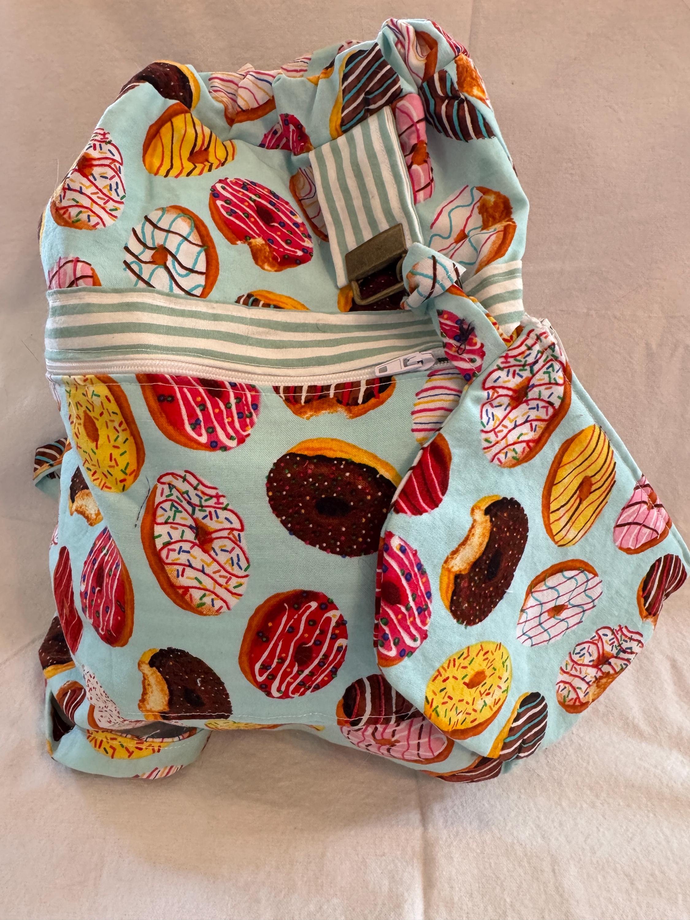 doughnut-orange-peach mini backpack mini backpack