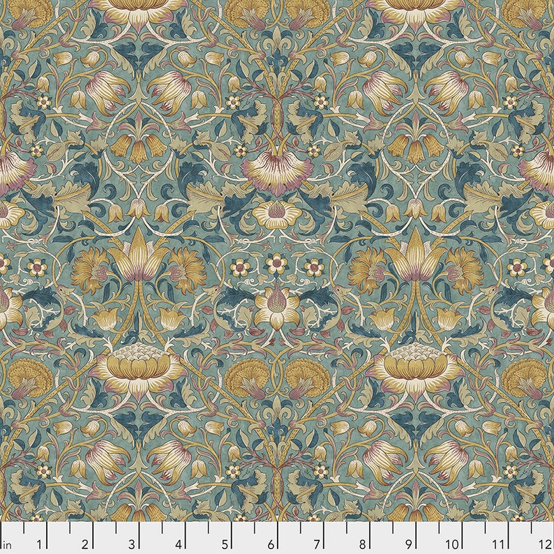William Morris Fabric Lodden Dusk Standen Collection | Etsy