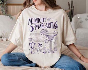 Midnight Margaritas Design, Margarita Halloween Shirt Design, T-Shirt Graphic Designs,Sublimation Png, SVG, Digital Download, Spooky season