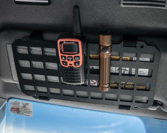 Tactical Sun Visor Molle Panel