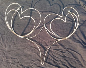 Festival, Samba, Carnival Double Heart Shaped Cup  Bare Wire Bra Frame