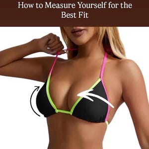 Sujetador con copa triangular y aros expuestos para festivales, samba y carnaval. imagen 5