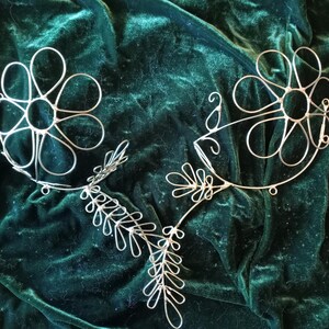 Festival, Samba, Carnival Flower Cup  Bare Wire Bra Frame