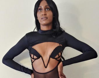 Festival, Samba, Carnival Demi Cup Wire Bra Frame