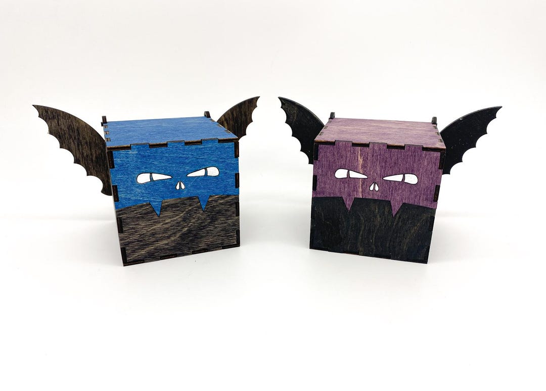 Handcrafted Wooden Bat Box – Spooky, Elegant, and Uniquely You - Etsy