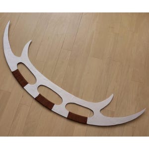 Star Trek Bat&#39;leth, Klingon Sword Replica, Collectible Star Trek Sword, Bat&#39;leth Display Sword, Star Trek Gift, Ideal Birthday Gift For Him