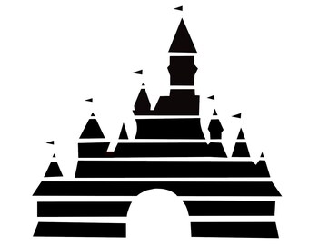 Free Free 147 Disneyland Castle Silhouette Svg SVG PNG EPS DXF File