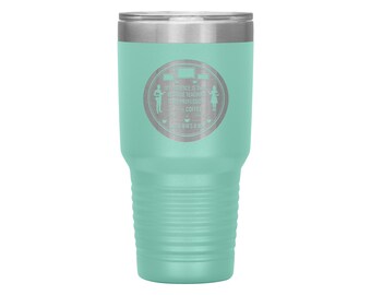 Teacher Coffee Tumbler, 30oz Insulated Stainless Steel