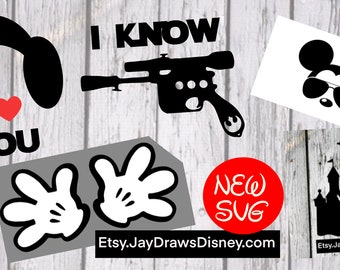 NEW SVG Bundles of 5 Cricut Cutting Files