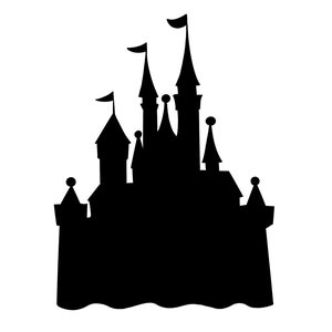 Free Free 224 Disney World Castle Silhouette Svg SVG PNG EPS DXF File