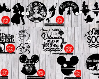 Mega SVG Theme Park Nostalgia Bundle Cricut Cutting Files 100 SVGs