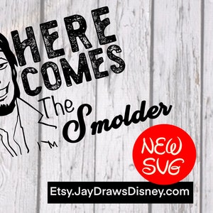 Here Comes The Smolder SVGs Cricut Cutting Files Comes with PNG