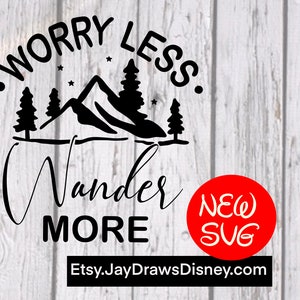 Citas positivas SVGS Cricut Cutting Files viene con paquete PNG Preocuparse menos vagar Más