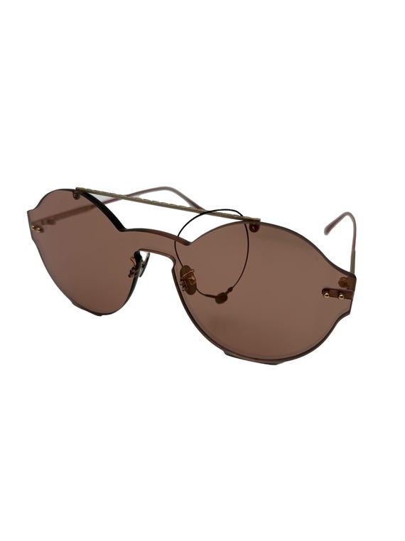 NWT Bottega Veneta Pink Frameless Sunglasses - Etsy Israel display picture 3