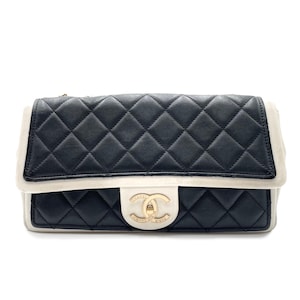 Chanel Quilted Graphic Flap Bag
