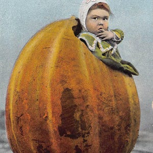 Carte postale Californie des années 1910, grande petite fille de 230 livres, Californie