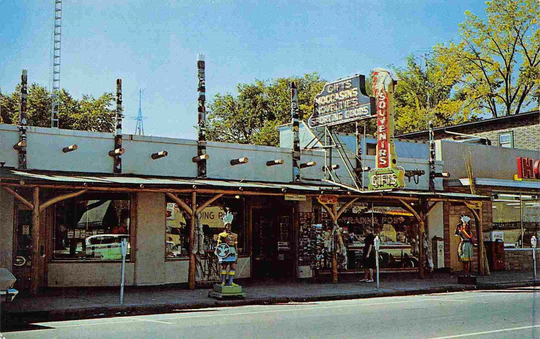 Red Wing Trading Post Store Eagle River Wisconsin 1950s Etsy
