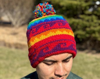 Handmade Wool Crochet Headband | Nepal Boho Ear Warmer - Etsy display picture 1