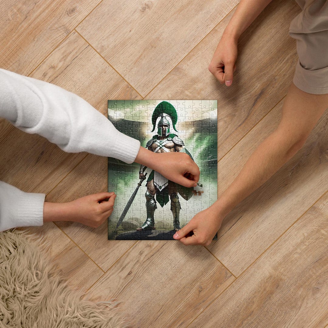 Puzzel Sparta Spartan-inspired Jigsaw Puzzle - Etsy