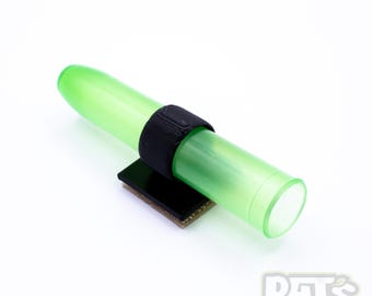 Gecko Egg Laying Tube - Micro gecko hide - Mourning and small Day gecko egg Tube - Gecko Hide - Easy removal for incubation - Velcro attach