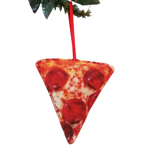 Pizza Christmas Ornament Foodie Gift for Pizza Lover Gift Etsy