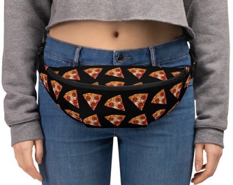 Pizza Fanny Pack, foodie hip bag, italian food, bum bag, funny pouch bag, cute festival fanny pack, hip pouch, food festival bag, waist bag