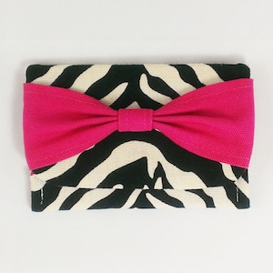 Cartera de cebra, tarjetero, cartera vegana, regalo por menos de 20 dólares, cartera pequeña para mujer, safari, animales, cartera vegana fina, estampado animal
