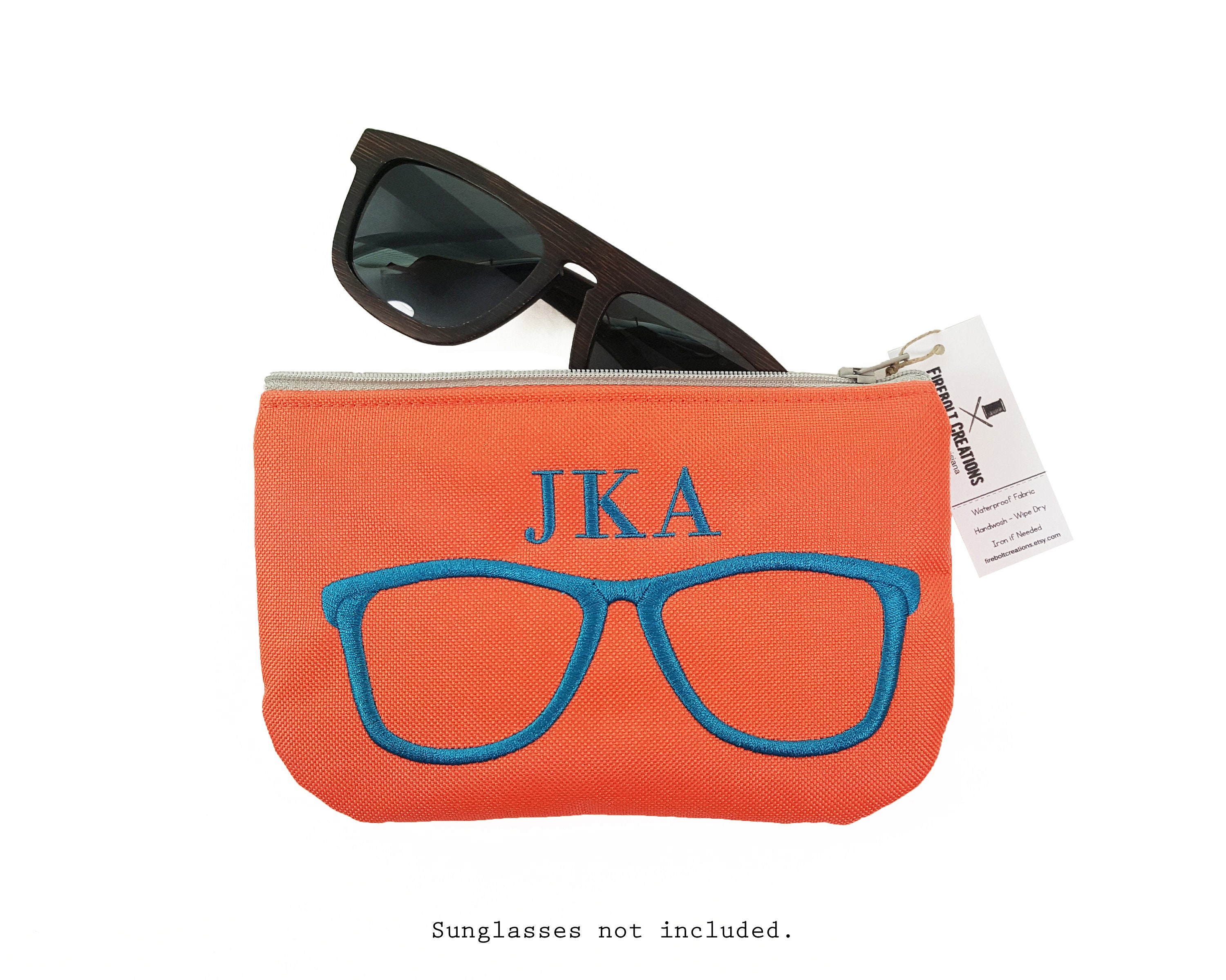 Personalized Glasses Case custom sunglasses case soft coworker Etsy