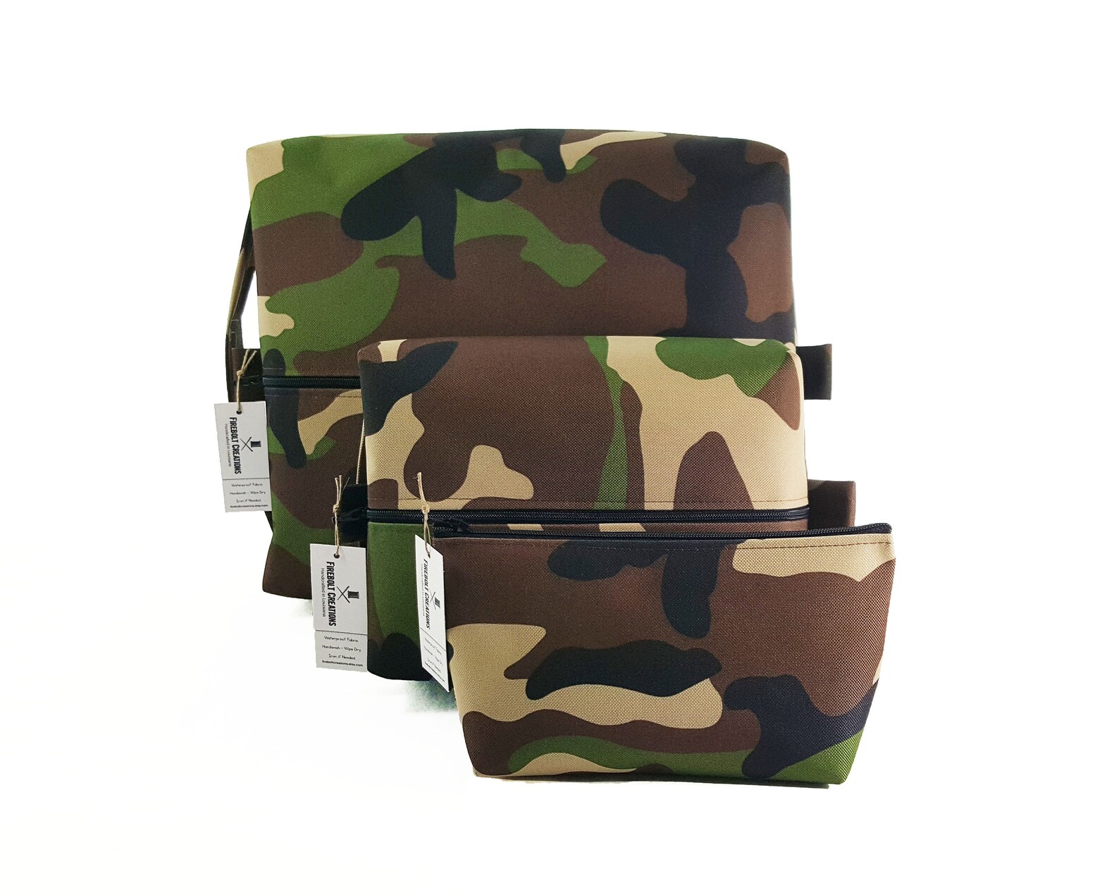 Camouflage Canvas Bag Toiletry Bag Fishing Gifts for Men Camo Etsy