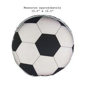 Soccer Ball Pillow Personalized Pillow Soccer Team Gifts Custom Soccer ...